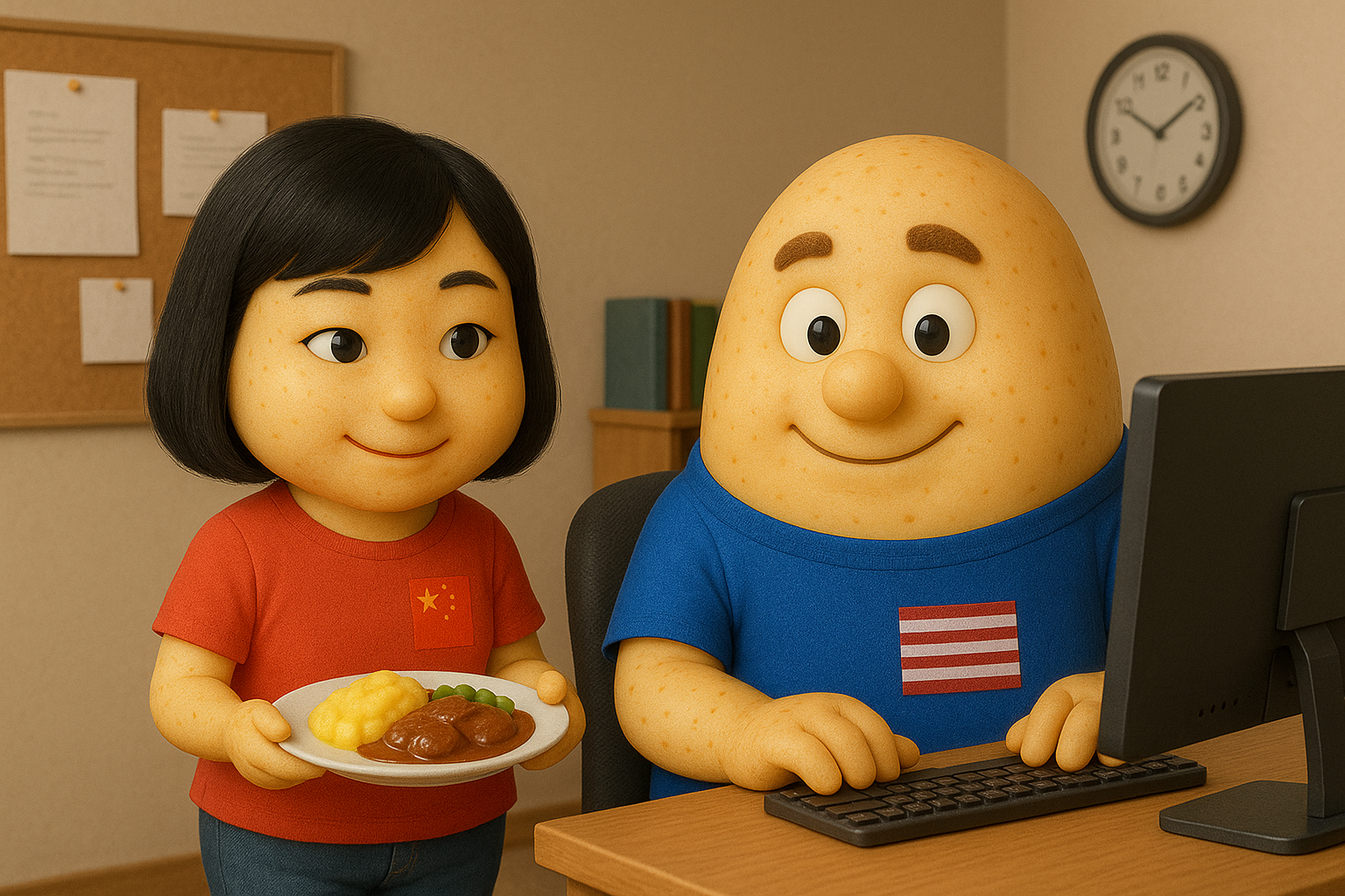 Potato People at Work